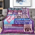 thumbnail image 2 of 18th Birthday Gifts for Girl, 18 Year Old Girl Birthday Gifts Throw Blanket 50"x60", Gifts for 18 Year Old Girl, 18th Birthday Decorations for Girl, 18th Birthday Gift Ideas, 2 of 5