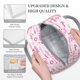 thumbnail image 3 of Fotbe Breast Cancer Ribbons Awareness Bolsa de Almuerzo con Estampado, Lonchera Aislada, Contenedor de Comida Reutilizable Tipo Cooler a Prueba de Fugas, 3 of 6