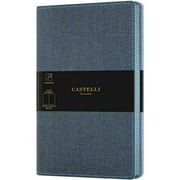 Castelli QC8D9-389 Harris A5 Notebook, Blank, Slate Blue