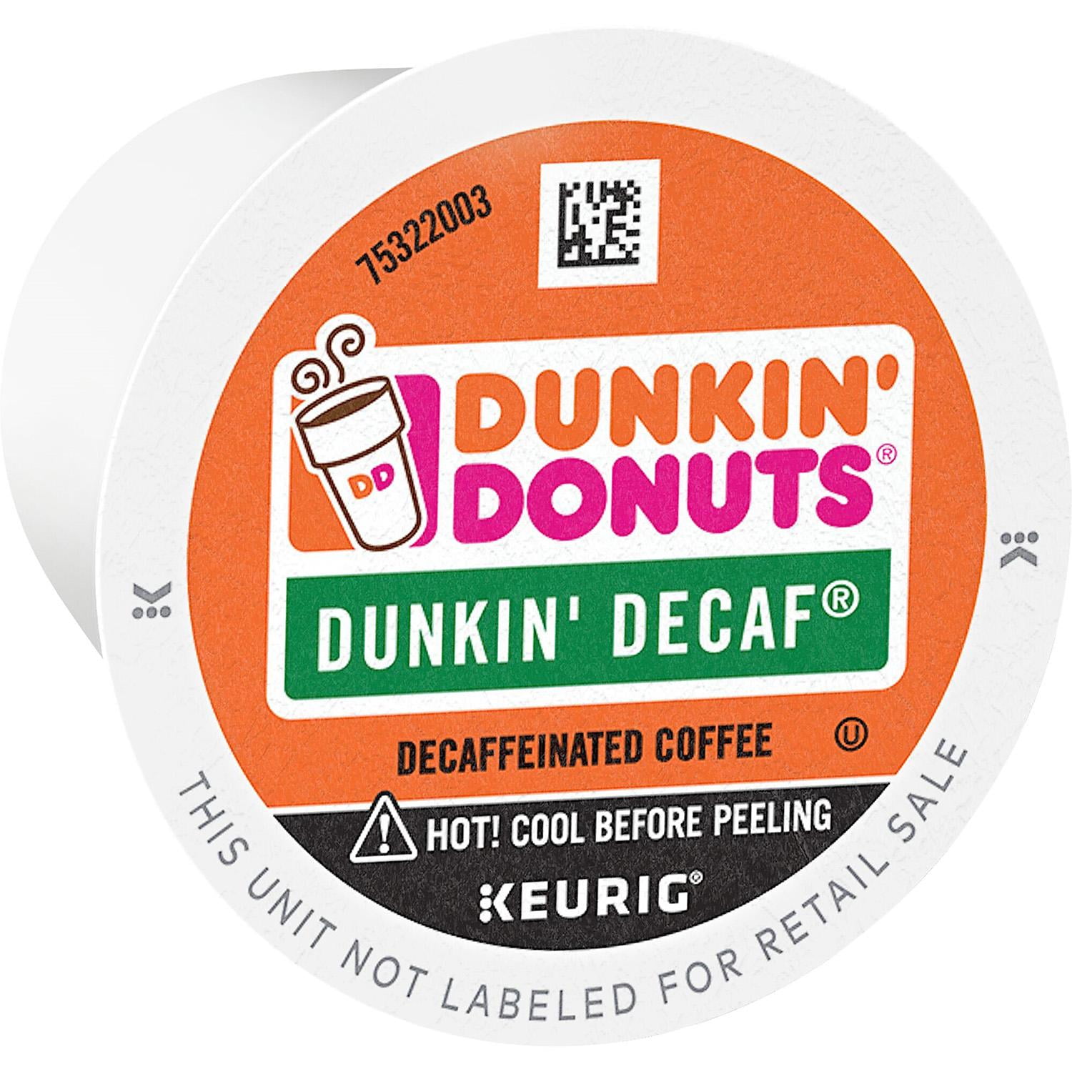 Dunkin' Decaffeinated Medium Keurig Coffee Pods, 54 Ct