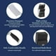 thumbnail image 4 of Juego de cuchillos Oster Lindbergh, 22 piezas, con bloque de cuchillos negro, 4 of 8