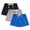 Blue, variant on ZACPNCV Girls Cotton Shorts 3 Pack Pull-On Casual Shorts with Pockets for Toddler Little Girls Summer Playwear