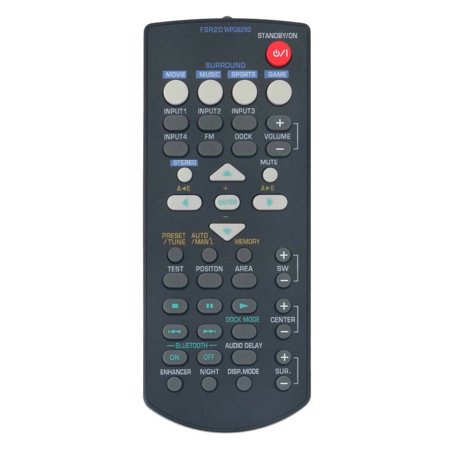 FSR20 WP08290 Replace Remote for Yamaha Sound Bar YAS-81 YAS-71 YAS-71CU YAS81CU