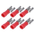 thumbnail image 1 of Female Spade Connector, Thermal Insulation Corrosion Resistance Simple Operation Spade Connector  For Electrical Equipment, 1 of 8