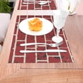 thumbnail image 5 of PUREYAH Table Placemats Set of 1 , Washable Heat Resistant Brick Brick Tile Table Decorations Placemats for Dining Room Kitchen, 5 of 6