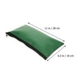 thumbnail image 2 of 2Pcs Leather Cash Bag Portable Documents Bags Zipper Files Pouches File Storage Bags for Men, 2 of 6