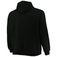 thumbnail image 3 of Men's Black Brooklyn Nets Big & Tall Pop Pullover Hoodie, 3 of 3