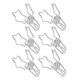 thumbnail image 4 of 100 Uds Clips De Carpeta De Estrella Ahuecados Estilo De Dibujos Animados Sujeción Fuerte Clips De Papel Pequeños Resistentes Para Documentos Papeles De Ropa, 4 of 7