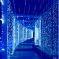 thumbnail image 2 of Guirnalda de luces LED con forma de carámbano, 110 V, enchufe estadounidense, para Año Nuevo 2025, 3 x 1, 3 x 2, 3 x 3, 6 x 3 m, decoraciones navideñas 2025, 2 of 4