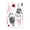 F, variant on UDIYO Window Sticker Removable Horror Traceless Reusable Scary Scene Layout PVC Ghost Shadow Blood Handprint Halloween Electrostatic Window Cling for Showcase