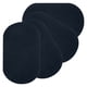 thumbnail image 1 of Uxcell Parche de planchar 4 piezas 7 x 4 pulgadas Kit de parches de terciopelo para codos y rodillas para pantalones, camisas y chaquetas azul oscuro, 1 of 7