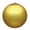 Gold, variant on Vickerman 24" Giant Shiny Emerald Ball Christmas Ornament, UV Resistant, Indoor Outdoor Holiday Christmas Tree Decoration