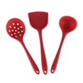 thumbnail image 4 of OULII 3pcs Silicone Cooking Utensils Set Lightweight Heat Resistant Cooking Tools for Home Users, 4 of 8