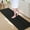 Black, variant on SIXHOME Bathroom Rugs Waffle Bath Rug Super Soft Absorbent Non Slip Bath Mat Beside Tub Rubber Backed Machine Washable Bathroom Rugs with Tassels Boho Bathroom Decor 17" x 24" Brown