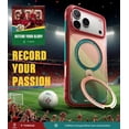 thumbnail image 5 of TORRAS Q3 Air for iPhone 17 Pro Max 6.9", Official Portugal FPF Edition - Shockproof Phone Case with 360° Rotating Stand, Military-Grade Protection & Strong Magnetic Back, Glory Slash, 5 of 6