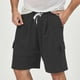 thumbnail image 2 of Pantalones cortos holgados con cordón para hombre - Poliéster, cintura elástica, transpirables, informales/para actividades al aire libre, pantalones cortos (S-XXXL), 2 of 8