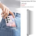 thumbnail image 4 of SHILIU-Compatible for Samsung Galaxy S25 Ultra Case, Unique Pink Marble Luxury Pattern for Women Slim TPU Shockproof Transparent Protective Case Cover for Samsung Galaxy S25 Ultra 6.9inch, 4 of 4