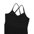 thumbnail image 3 of YiZYiF Girls Chiffon Ballet Dance Dress Criss Cross Camisole Leotard Dress, 3 of 7