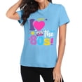thumbnail image 5 of T-Shirts For Women Summer Round Neck Retro 80s Loose Casual Short Sleeved Top Womens Tops, 5 of 5