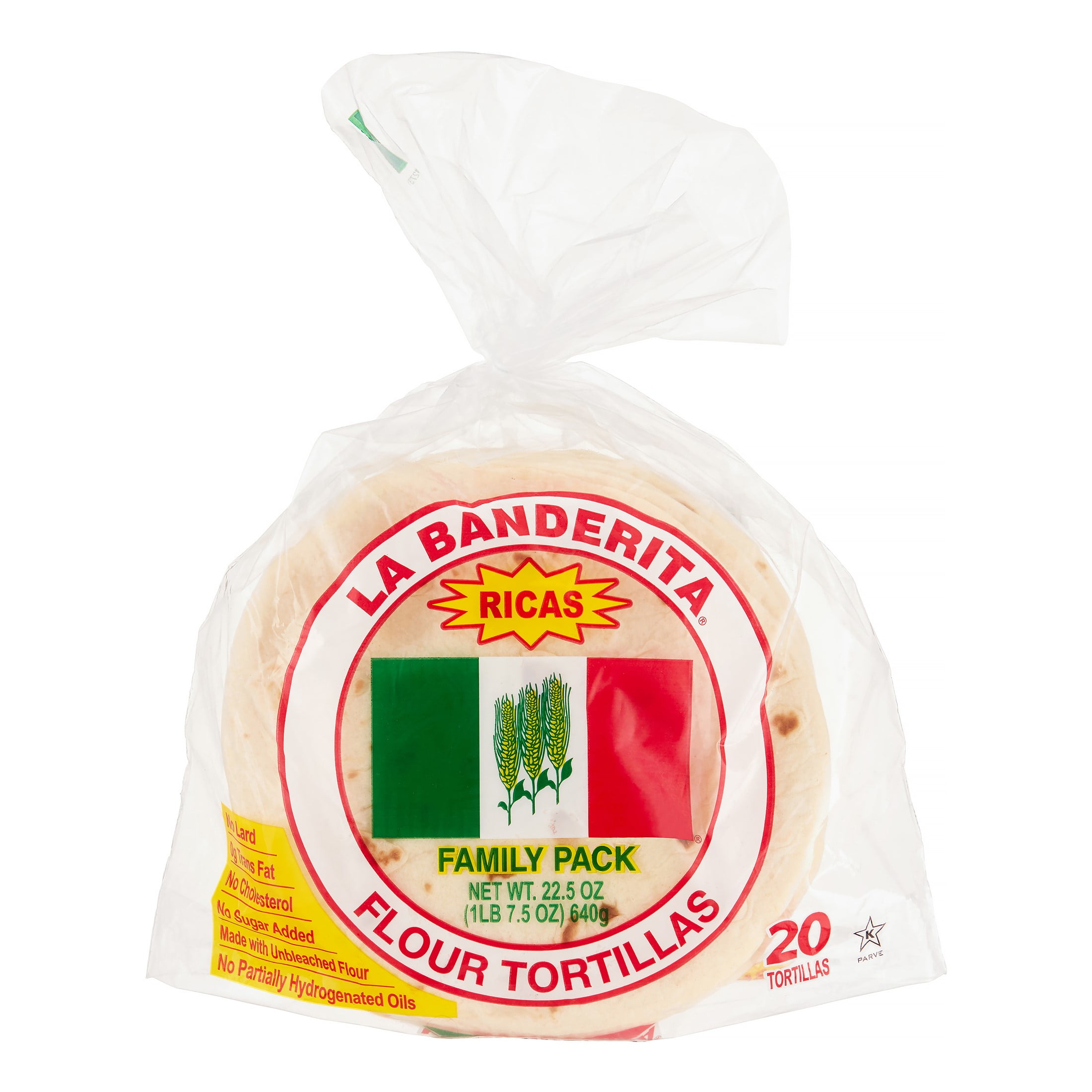La Banderita 6 Inch Flour Tortillas, 20ct by La Banderita