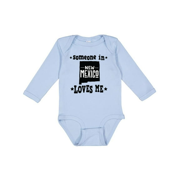 Inktastic New Mexico Vacation Gift Boys or Girls Long Sleeve Baby Bodysuit