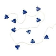 thumbnail image 4 of Northlight Menorah Hanukkah Light Set - Clear LED - 5' Clear Wire - 10ct, 4 of 7