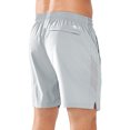thumbnail image 3 of NORTHYARD Men's 5" Gym Shorts Athletic Running Basketball Workout Shorts with 3 Zipper Pockets Lightgrey 2XL, 3 of 8