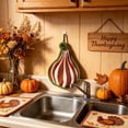 thumbnail image 5 of Talqzovs Fall Hand Towels for Bathroom , Absorbent Quick-Drying Pumpkin Hand Towels Kitchen Hanging Hand Towel for Bath Kitchen Living Room, 5 of 6