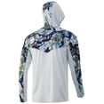 thumbnail image 2 of Huk Men's Icon X Camo Kryptek Obskura Signa X-Large UPF 30+ Hoodie Shirt, 2 of 2
