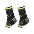 thumbnail image 3 of BESTSKY Ankle Brace,Breathable Knitted Ankle Brace for Women,Adjustable Compression Ankle Brace for Men,Flexible Foot Sleeve for Enhanced Stability,Green,M, 3 of 7