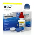 thumbnail image 2 of (4 pack) Boston ADVANCE Formula Contact Lens Solution Travel Pack – Complete Contact Lens Cleaning and Care Kit for Rigid Gas Permeable Lenses – from Bausch + Lomb, 2 of 11