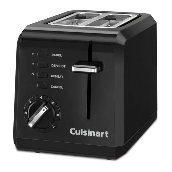 Cuisinart® 2-Slice Compact Toaster, Black