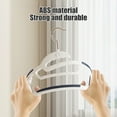 thumbnail image 5 of Non-Slide Hangers, Heavy-Duty Shoulders, Rust-Proof Steel, Non-Slip Grips, Space-Saving Design, Ideal For Wardrobe Organization, Suitable For All Clothing Types, Strong & Durable Hangers TOPLIU, 5 of 8