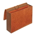 thumbnail image 4 of Office Depot® Brand Heavy-Duty Expanding Wallets, 5 1/4" Expansion, Legal Size, Brown, Box Of 5 Wallets, 4 of 4