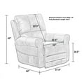 thumbnail image 2 of Catnapper Maddie Swivel Glider Recliner, 2 of 10