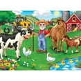 thumbnail image 3 of MasterPieces 60 Piece Jigsaw Puzzle - Old MacDonald's Farm Miller's Pond, 3 of 4