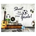 thumbnail image 4 of Naiovety Oficina Hotel fútbol inglés carta Fondo pared pegatina dormitorio Pub autoadhesivo calcomanía decoración papel tapiz Decoración del hogar, 4 of 6