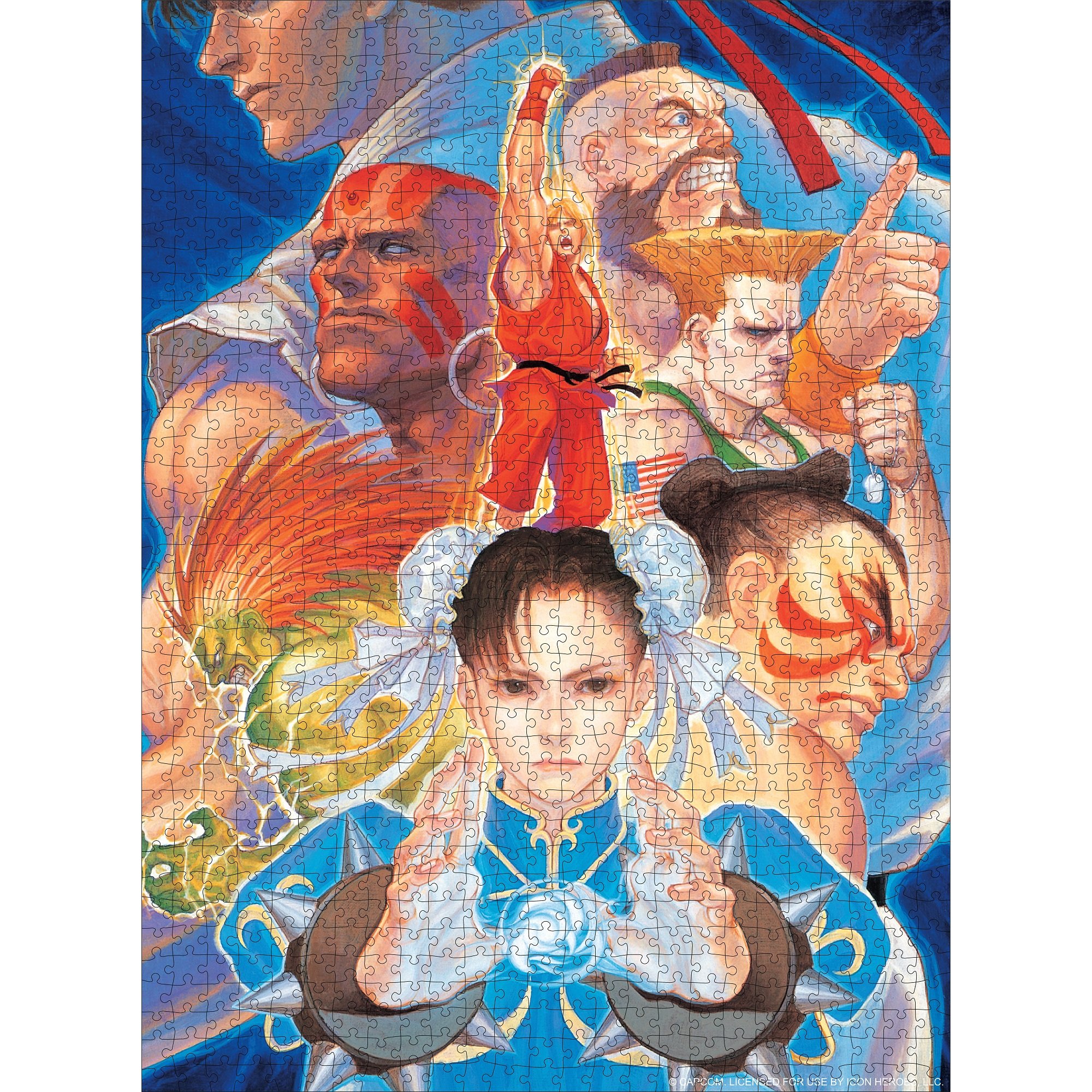 Street Fighter 1000 Piece Jigsaw Puzzle - Walmart.com