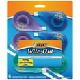 thumbnail image 2 of BIC Wite-Out Brand EZ Correct Correction Tape, White, 6 Count (Colors May Vary), 2 of 7
