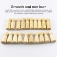 thumbnail image 2 of De Muñecas De Madera Con Clavijas Decorativas, Muñecas De Madera Sin Terminar, Caqui, Figuras Familiares De Madera Sin Terminar, Pequeños Hombres De Madera Diy Para Dibujo Hecho A Mano Diy20 Piezas Vogacara HA017378-00, 2 of 7