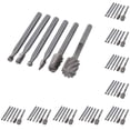 thumbnail image 1 of Kenally 6PCS HSS Rotary Multi Tool Burr Routing Router Bit Mill Accesorio Compatible para Type1 NO1 Kenally CBP254491, 1 of 5