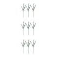 thumbnail image 4 of kurtrusly 3x Low Maintenance Artificial Flowers Enjoy Beautiful Decor Without Hassle green 3Set, 4 of 6