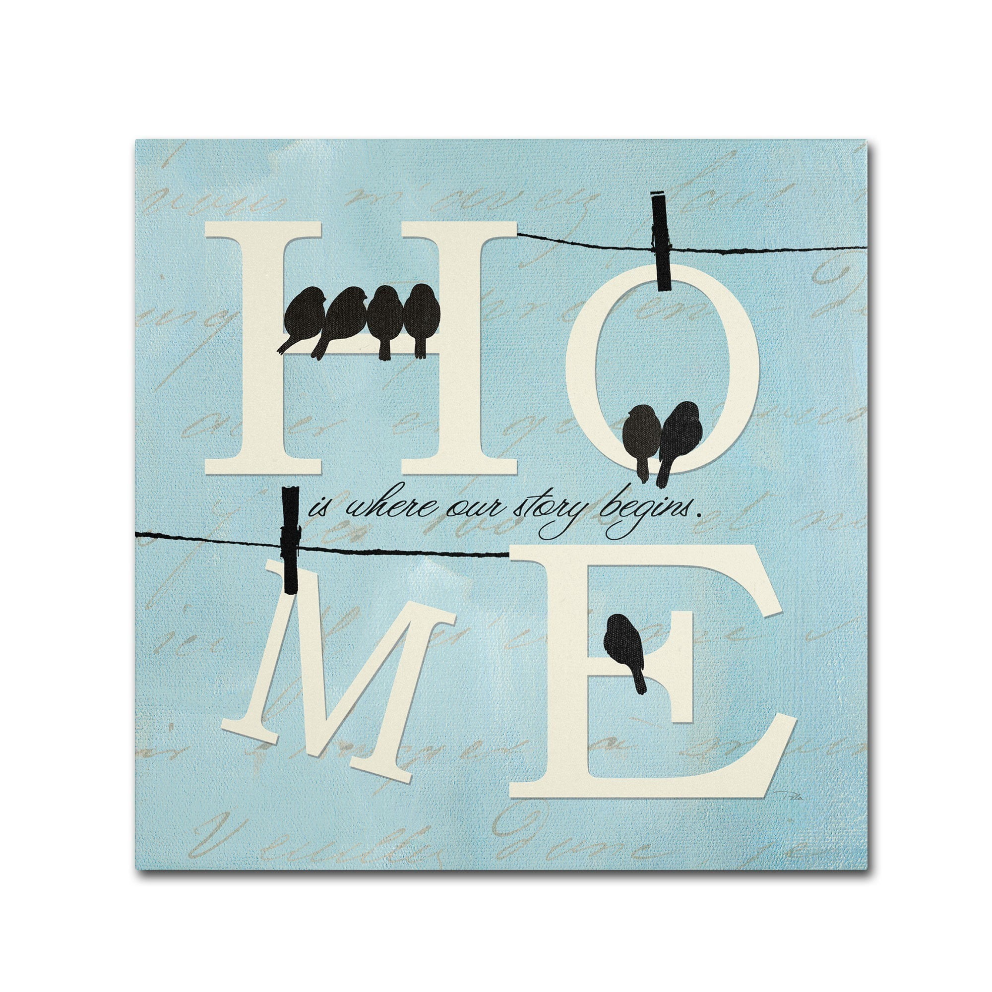 "Well Said IV" Canvas Art by Pela Studio