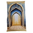 thumbnail image 4 of jifeng Prayer Rug Carpet Soft Creative Decor Islamic Themed Lightweight Velvet Muslim Style D, 4 of 9