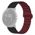 thumbnail image 1 of For Google Pixel Watch Silicone Replacement Strap 20mm Magnetic Closure Watch Band - Star Light, 1 of 5