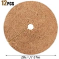 thumbnail image 2 of Paillis, Anneau de Paillis en Fibre de Coco Tapis de Protection pour Arbre Couverture de Paillis pour Pot de Coco 20cm 12 Pcs, 2 of 4