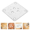 thumbnail image 2 of 5Pcs Table Leg Brackets Flat Furniture Leg Mounting Plates Furniture Repair Supply, 2 of 8
