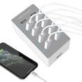 thumbnail image 1 of Estación De Carga Usb Cargador USB de 10 puertos Estación de carga de escritorio de 50 W para tableta de teléfono (UE), 1 of 4
