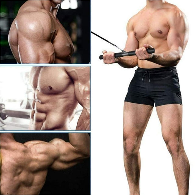 Rotating Straight Bar DIY Bicep DIY Bicep Pull Up Pull Up Bar with Hand Grips Rotating Straight Bar for Professional Gyms