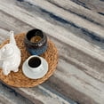 thumbnail image 3 of eRug Outlet Tapis d'Intérieur Traditionnel Rayé Moderne Bleu, 3 of 6